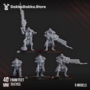 Robot Legions Sniper Squad x5 by DakkaDakka - image 3