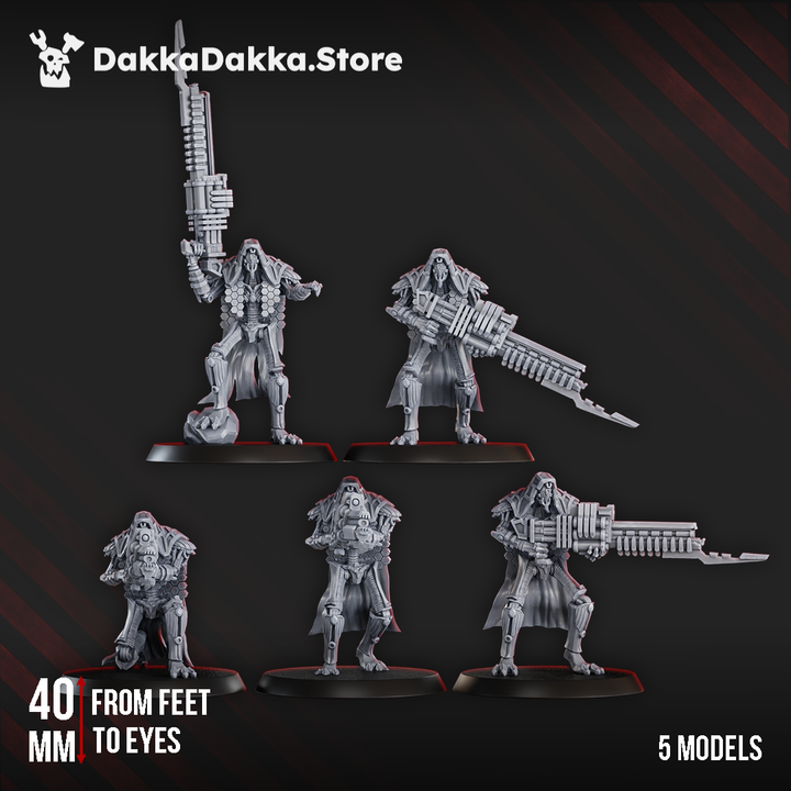 Robot Legions Sniper Squad x5 by DakkaDakka - image 3