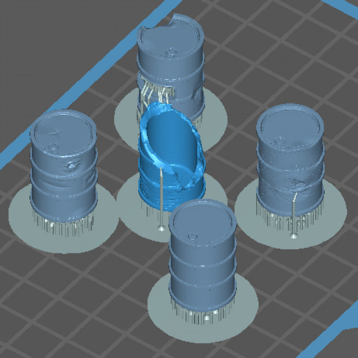 Barrels for terrain x5 by DakkaDakka - image 2
