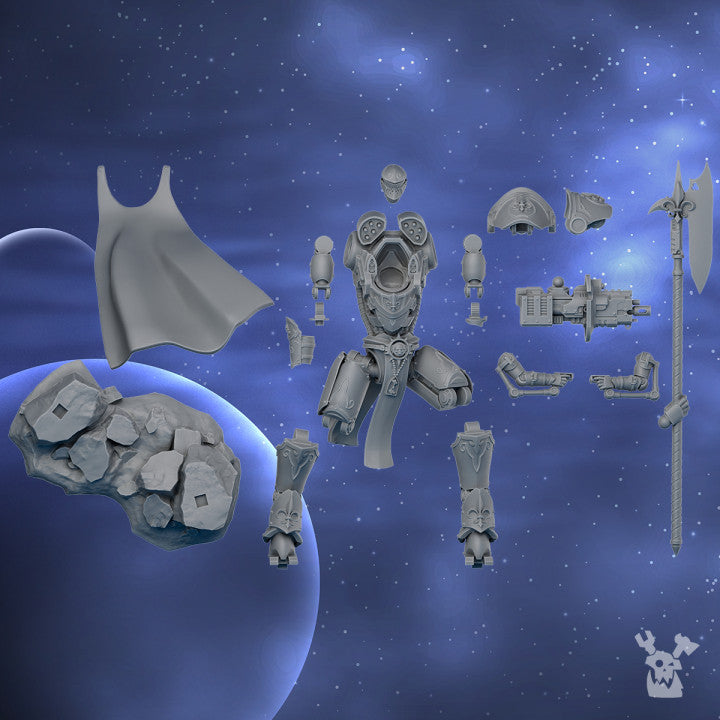 Commander "Scythe" in exosuit by DakkaDakka - image 1