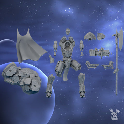 Commander "Scythe" in exosuit by DakkaDakka - image 1
