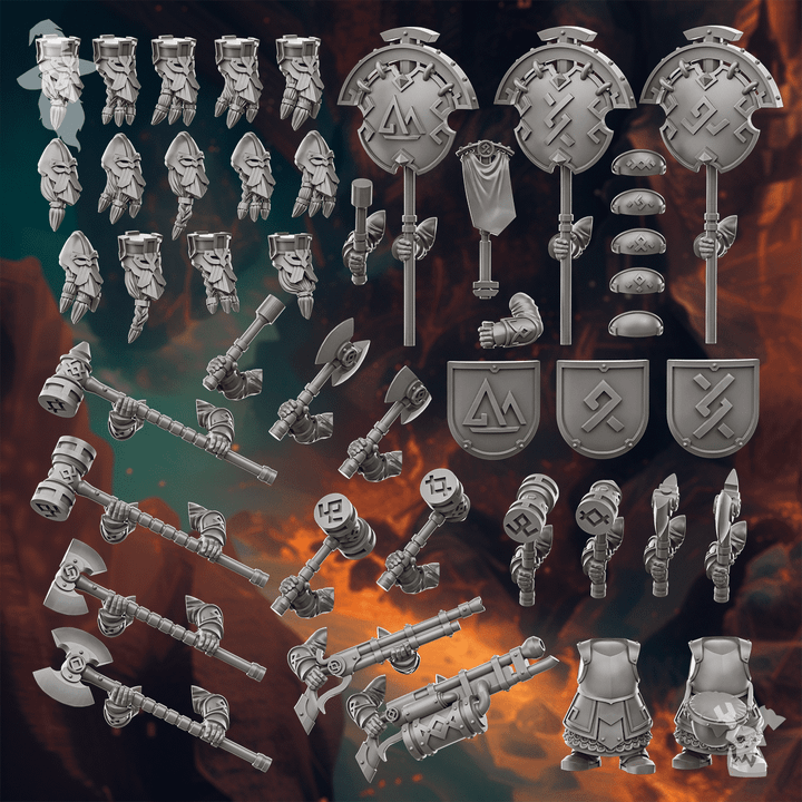 Steelhill Dwarf Build Kit & Easy-to-build models by DakkaDakka - image 3