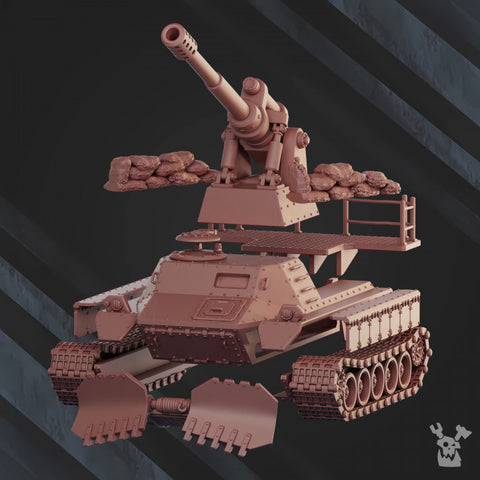 Self-propelled artillery IA-7 Ice Avalanche by DakkaDakka - image 1
