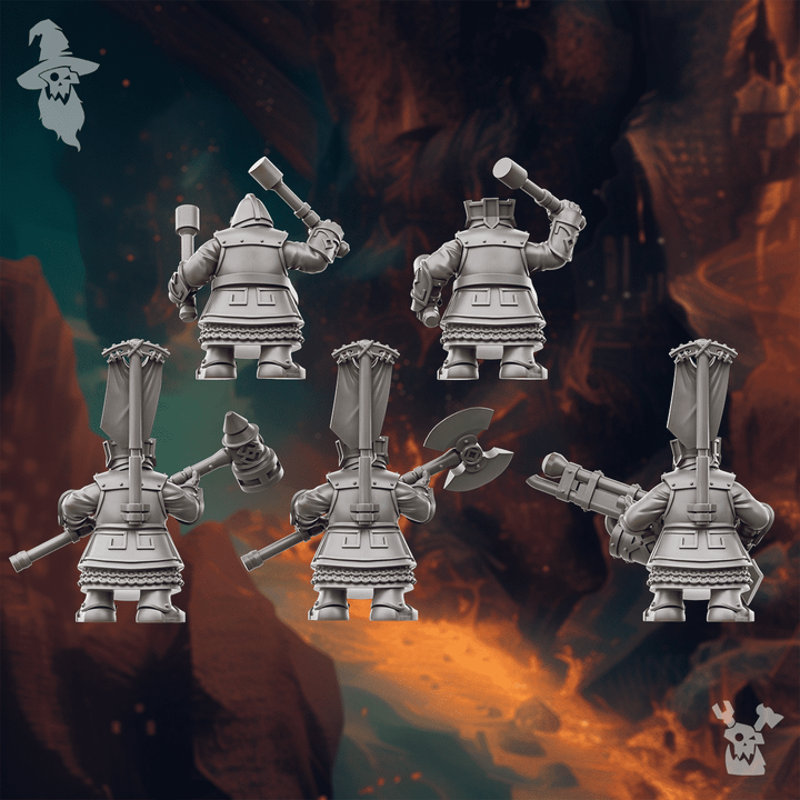 Steelhill Dwarf Build Kit & Easy-to-build models by DakkaDakka - image 1
