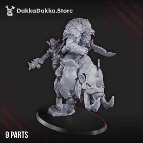 Khan Chilvarz "PorkaJaw" on de porka by DakkaDakka - image 1