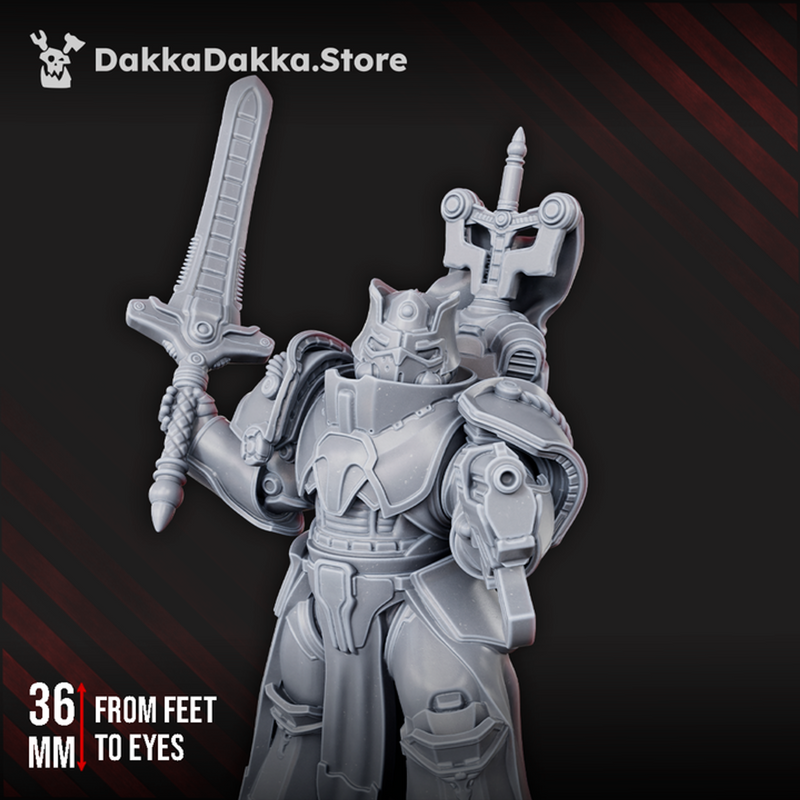Knight-Commander Henry The Stronghold - Prime Armored Space Captain of Citadel Vanguard by DakkaDakka - image 3