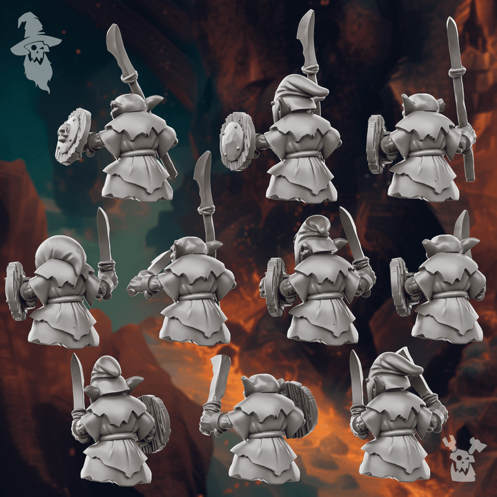 Gobz Slaves (Build Kit & pre-assembled) by DakkaDakka - image 1