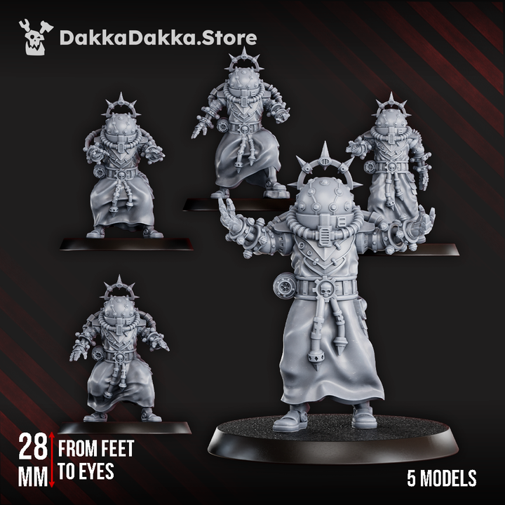 Machine Cult Shock priests x5 by DakkaDakka - image 3