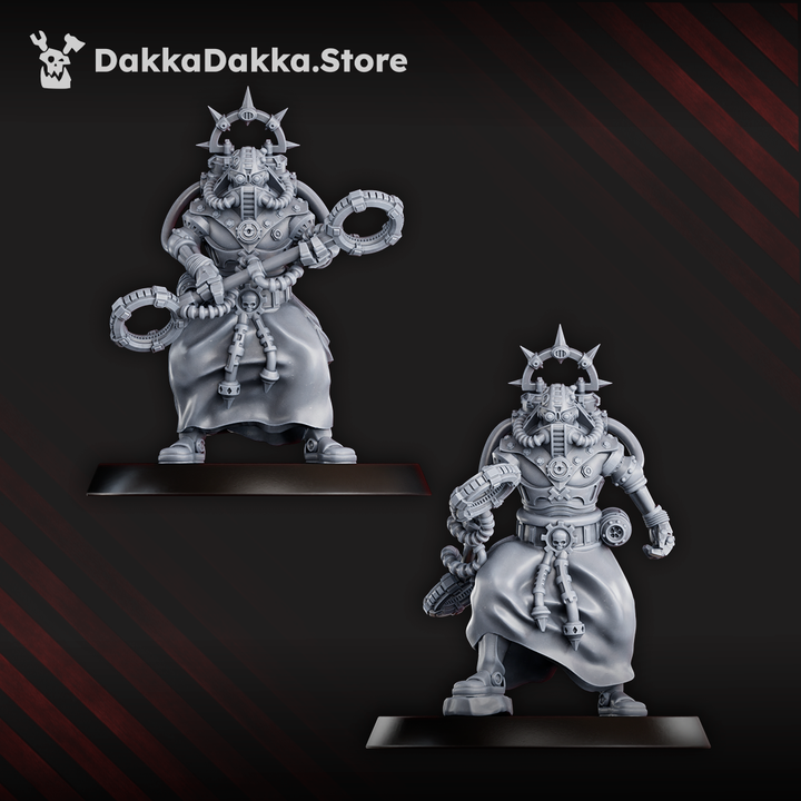 Machine Cult Shock priests with staff x5 by DakkaDakka - image 2
