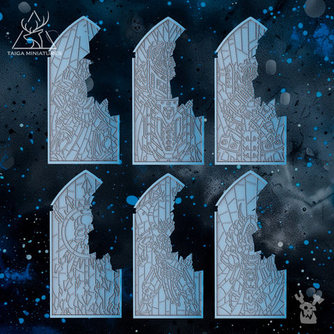 Sanctum of Repentance Bad Guys Stained Glass Windows by DakkaDakka - image 1