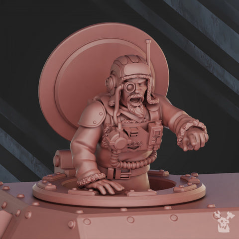 Tank Commander Boris The Stinging Frost by DakkaDakka - image 1