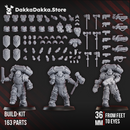 Ignisaurus Clan Warriors Build Kit - Prime Armored Battleline Squad of Space Knights by DakkaDakka - image 3