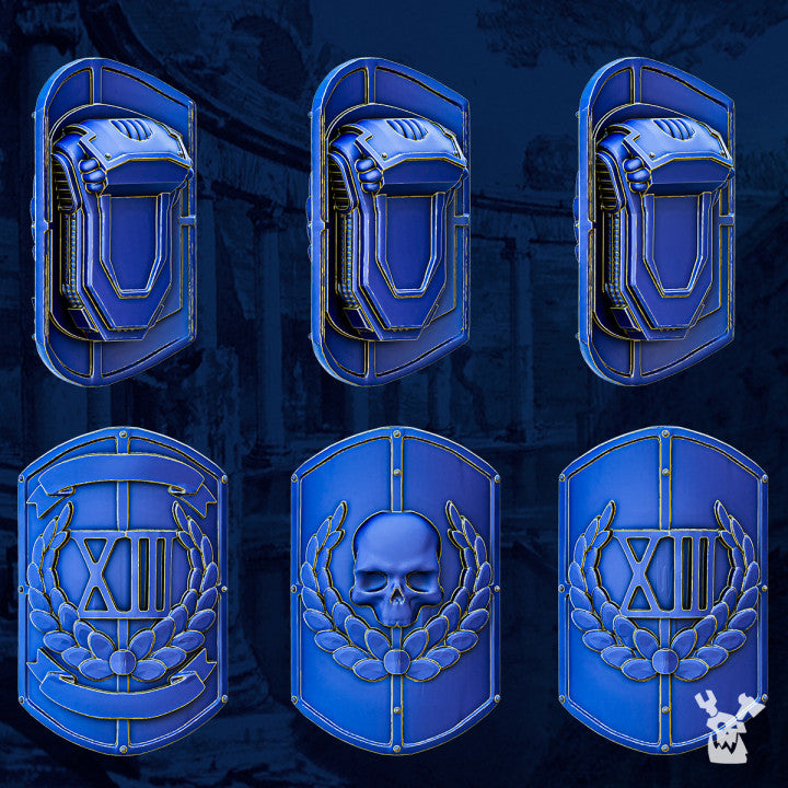 Vexillum Upgrade Pack (veterans) - Space Bits of Legio Prima Victrix by DakkaDakka - image 1