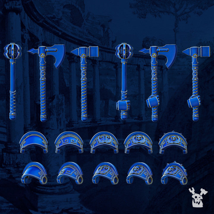 Vexillum Upgrade Pack (veterans) - Space Bits of Legio Prima Victrix by DakkaDakka - image 2