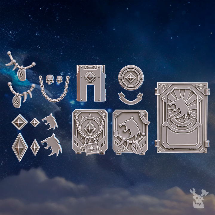 Units and Vehicle Decoration Set (Stormpride Sisters) by DakkaDakka - image 3