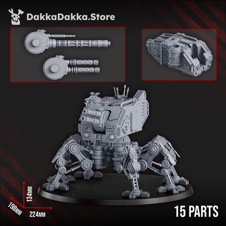 Machine Cult Battle Mech by DakkaDakka - image 3