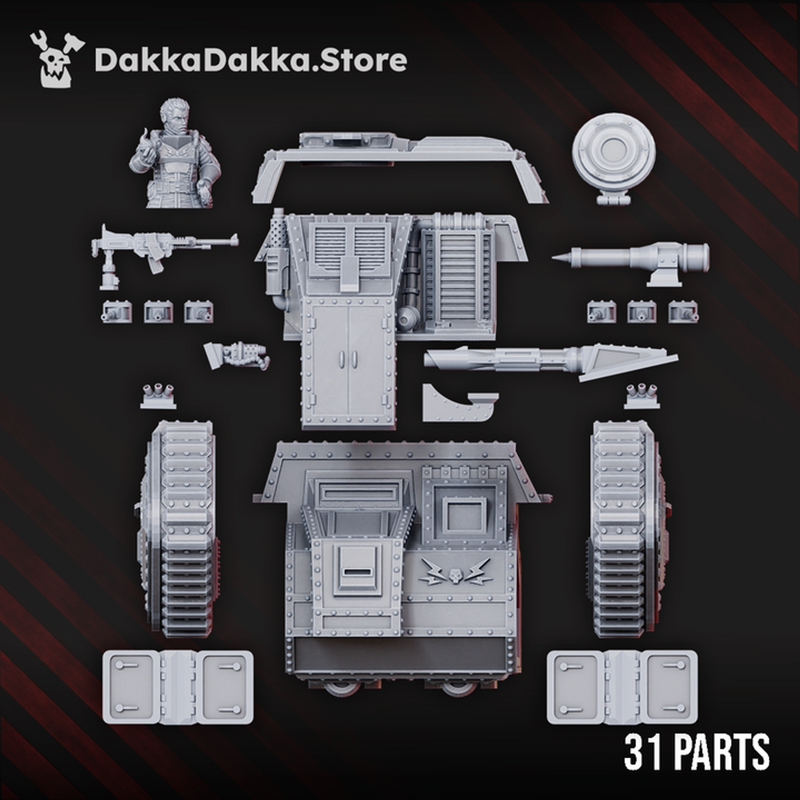 Armored personnel carrier Dragon I by DakkaDakka - image 2