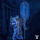 Vexillum Bannerman - Prime Armored Space Standard Bearer of Legio Prima Victrix by DakkaDakka - image 3