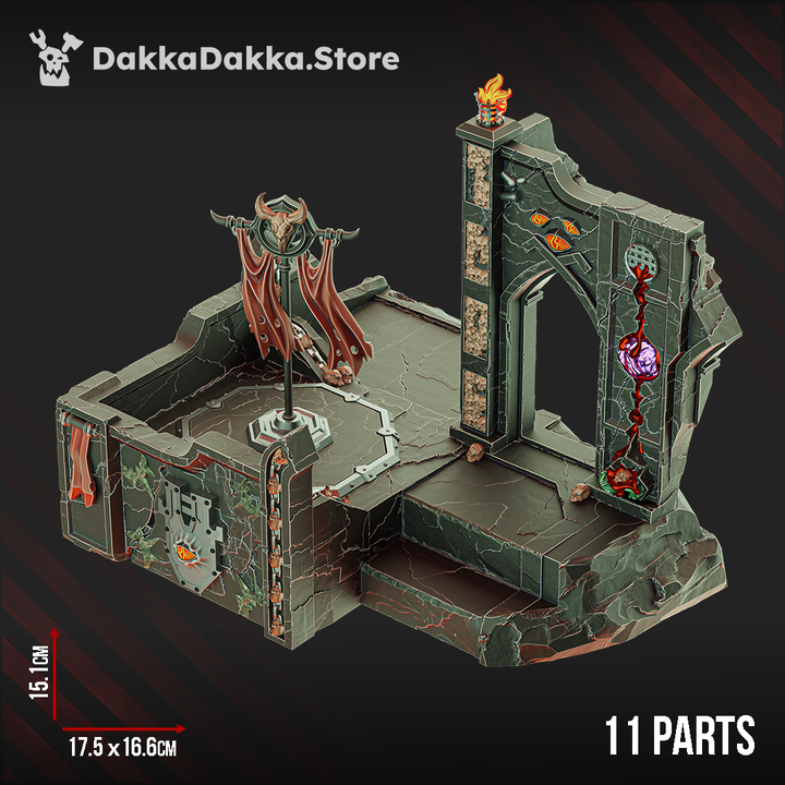 Stormpride Temple Corrupted Diorama by DakkaDakka - image 3