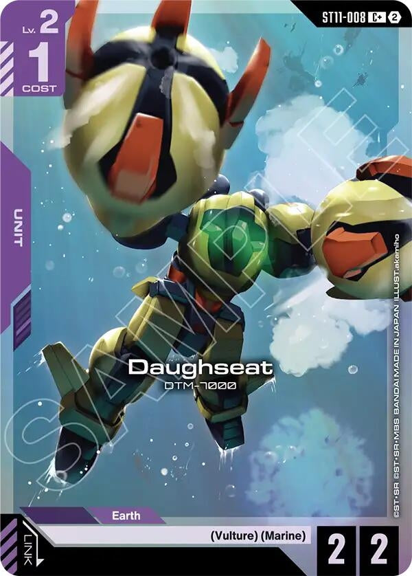 Image for Daughseat (C+) (ST11-008) (Starter Deck 11: Aquatic Assault) (ST11) - Gundam Card Game