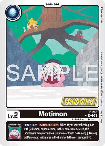 Image for Motimon (Official Store Tournament 2026 Vol. 4 Winner) (P-246 P) (Digimon Promotion Cards) (D-PR) - Digimon Card Game
