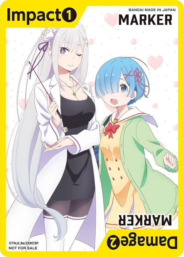 Image for Marker Card (Re:ZERO -Starting Life in Another World-) (Union Arena Promotion Cards) (UEPR) - Union Arena