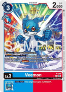 Image for Veemon (Official Store Tournament 2026 Vol. 4 Winner) (P-248 P) (Digimon Promotion Cards) (D-PR) - Digimon Card Game