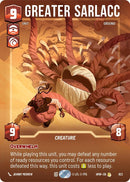 Image for Greater Sarlacc (Prestige) (823) (Homeworlds) (HMW) - Star Wars: Unlimited