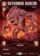 Image for Dathomiri Rancor (Prestige) (830) (Homeworlds) (HMW) - Star Wars: Unlimited