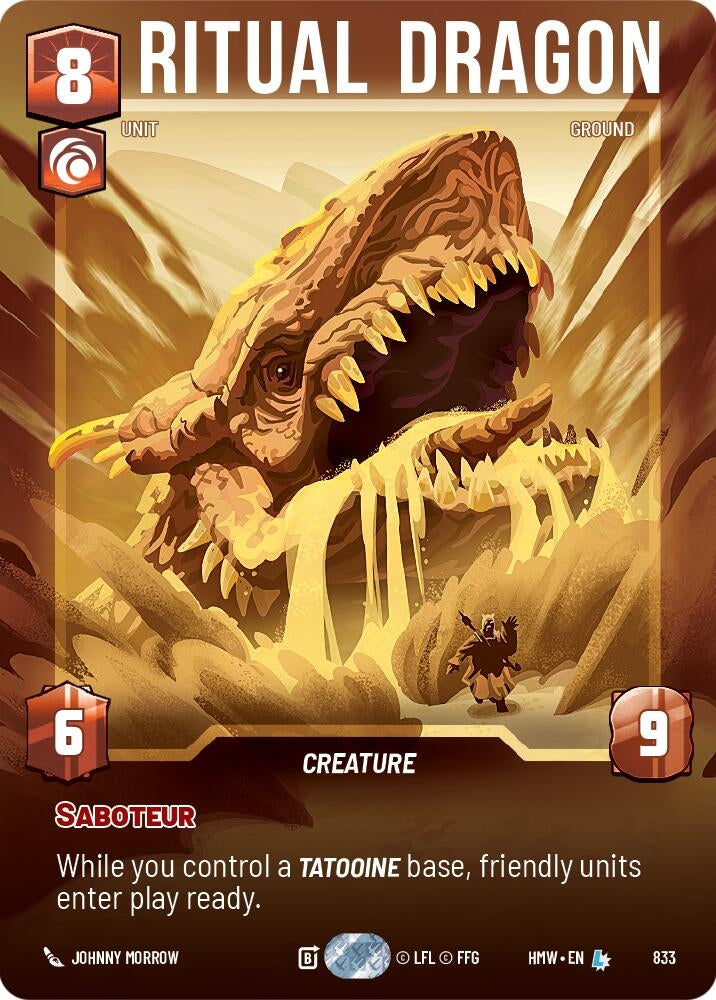 Image for Ritual Dragon (Prestige) (833) (Homeworlds) (HMW) - Star Wars: Unlimited