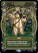 Image for Logray - Bright Tree Shaman (Prestige Foil) (849) (Homeworlds) (HMW) - Star Wars: Unlimited