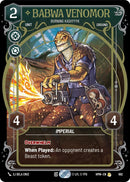 Image for Babwa Venomor - Burning Kashyyyk (Prestige Foil) (862) (Homeworlds) (HMW) - Star Wars: Unlimited