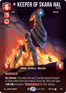 Image for Keeper of Skara Nal - Awoken (Prestige Foil) (870) (Homeworlds) (HMW) - Star Wars: Unlimited