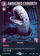 Image for Awakened Exogorth (Prestige Foil) (880) (Homeworlds) (HMW) - Star Wars: Unlimited