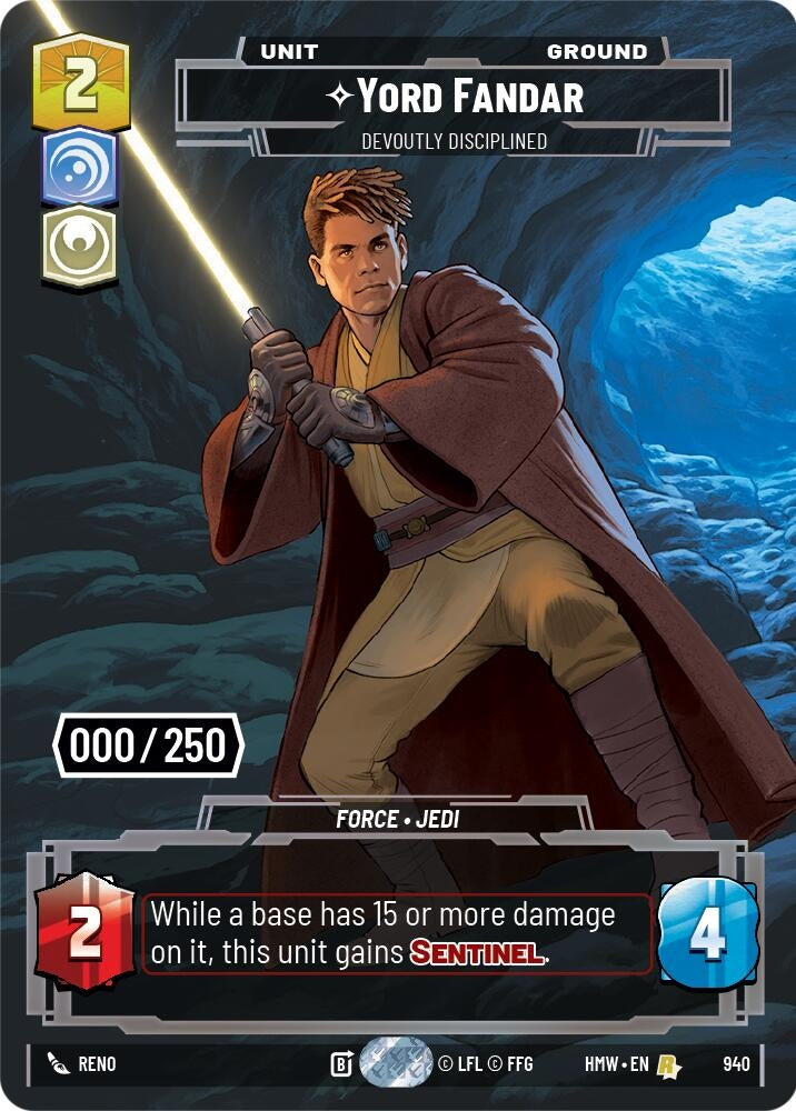 Image for Yord Fandar - Devoutly Disciplined (Serialized) (940) (Homeworlds) (HMW) - Star Wars: Unlimited