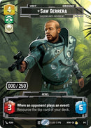 Image for Saw Gerrera - Shadowlands Insurgent (Serialized) (941) (Homeworlds) (HMW) - Star Wars: Unlimited