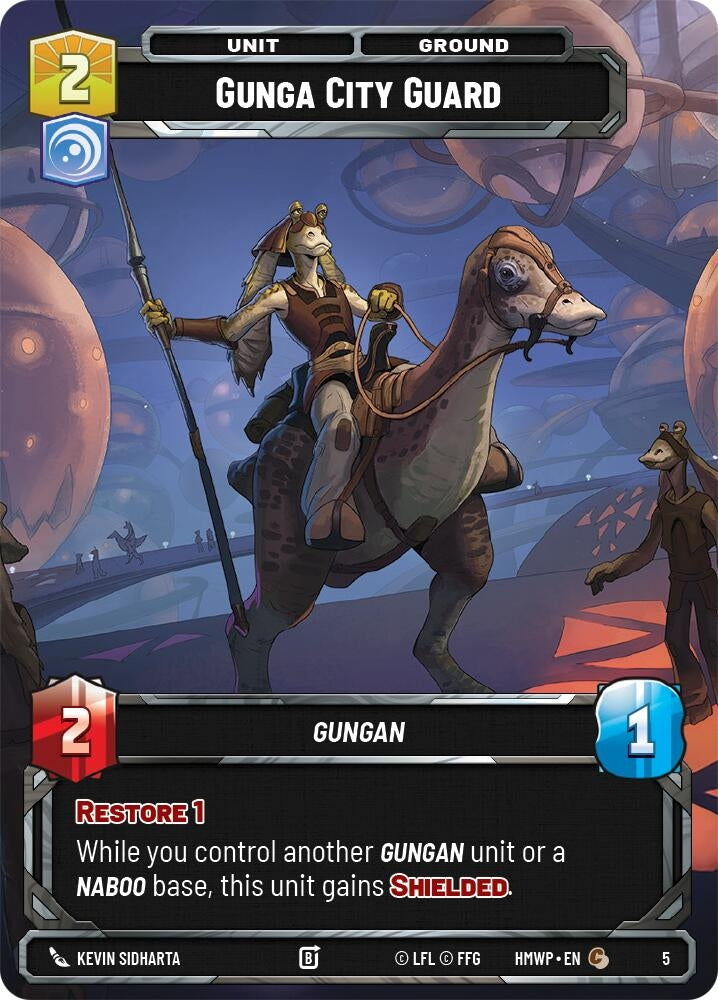 Image for Gunga City Guard (5) (Homeworlds: Weekly Play Promos) (HMWP) - Star Wars: Unlimited