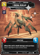 Image for Arena Acklay - Screaming Predator (Foil) (30) (Homeworlds: Weekly Play Promos) (HMWP) - Star Wars: Unlimited