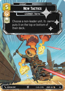 Image for New Tactics (Foil) (38) (Homeworlds: Weekly Play Promos) (HMWP) - Star Wars: Unlimited