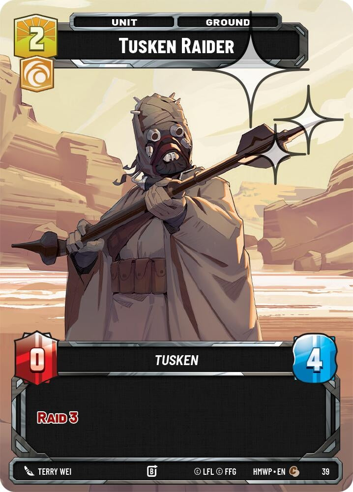 Image for Tusken Raider (Foil) (39) (Homeworlds: Weekly Play Promos) (HMWP) - Star Wars: Unlimited