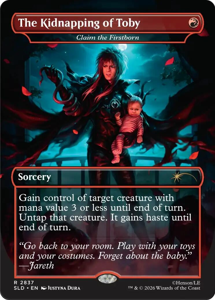Image for The Kidnapping of Toby - Claim the Firstborn (2837) (Secret Lair Drop Series) (SLD) - Magic: The Gathering