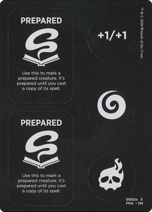 Image for Punch Card Token (2a // 2b) (Reality Fracture) (FRA) - Magic: The Gathering