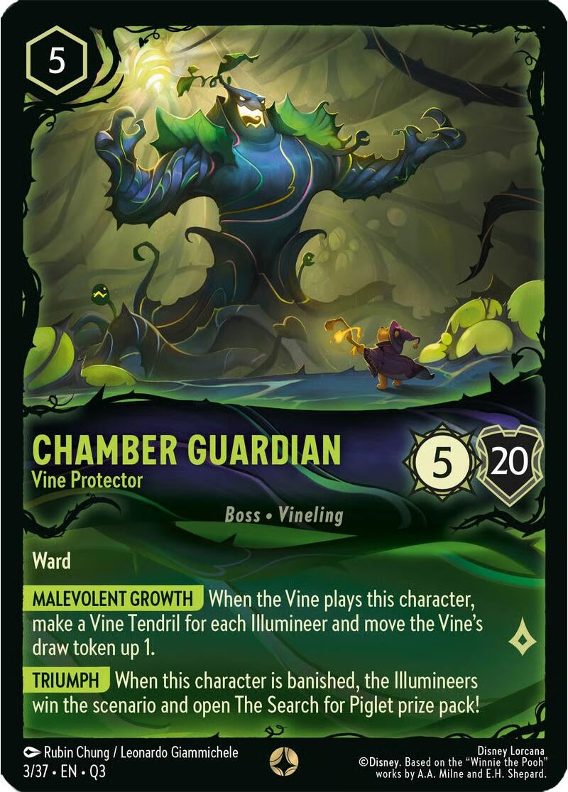 Image for Chamber Guardian - Vine Protector (3/37) (Illumineer's Quest: The Great Hunny Rescue) (Q3) - Disney Lorcana