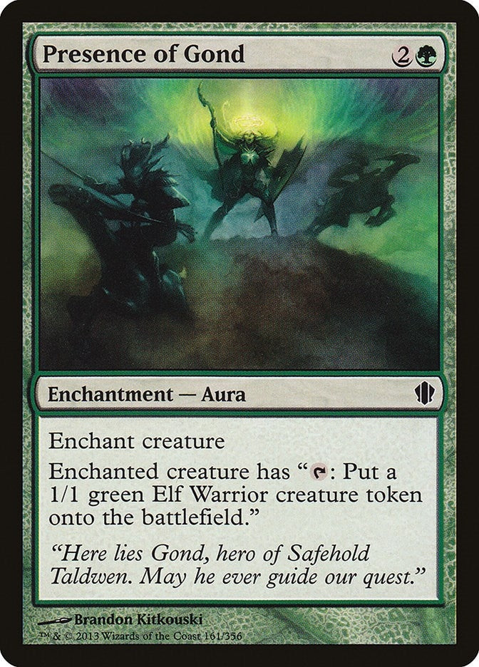 Presence of Gond (161) [C13]