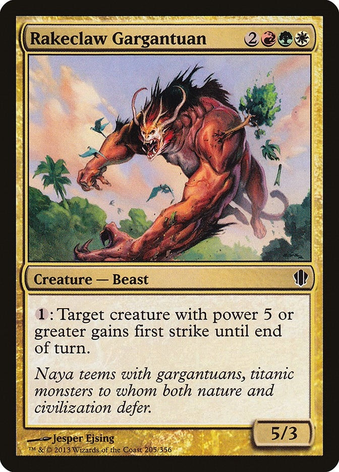 Rakeclaw Gargantuan (205) [C13]