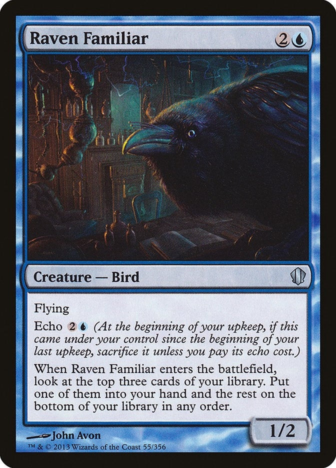 Raven Familiar (55) [C13]
