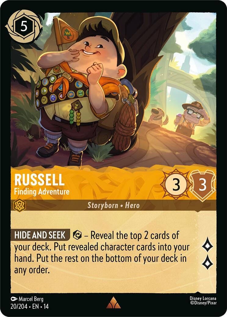 Image for Russell - Finding Adventure (20/204) (Hyperia City) (14) - Disney Lorcana