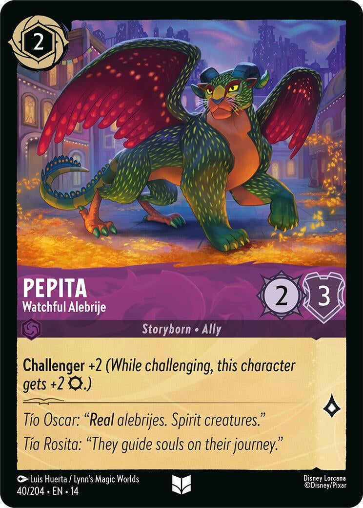 Image for Pepita - Watchful Alebrije (40/204) (Hyperia City) (14) - Disney Lorcana