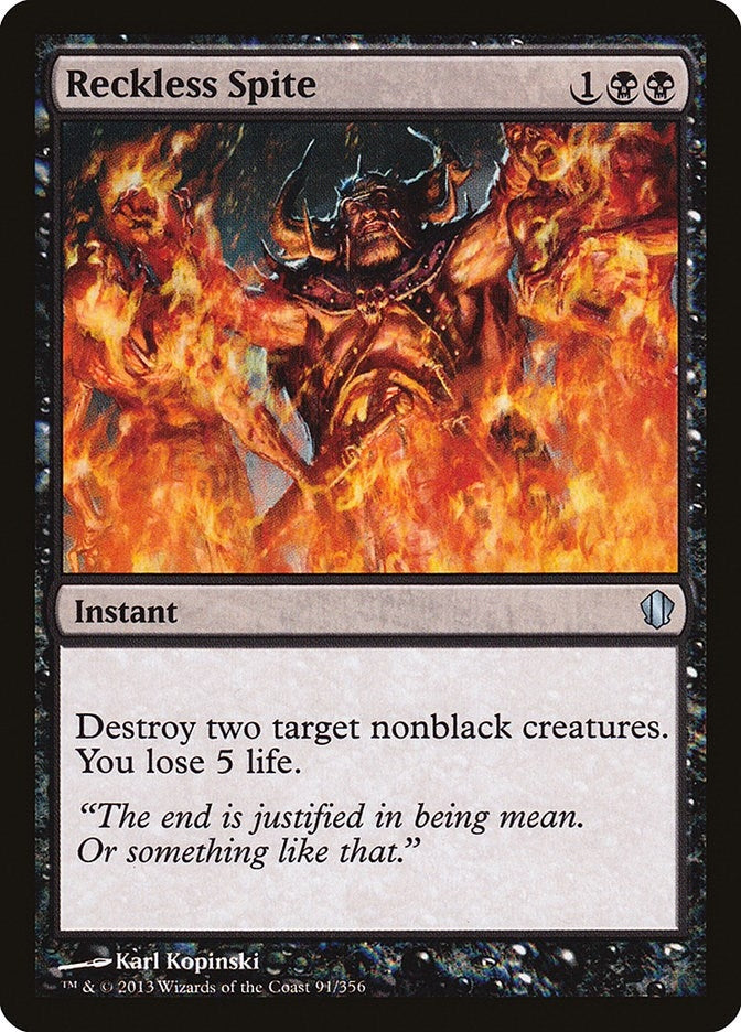 Reckless Spite (91) [C13]