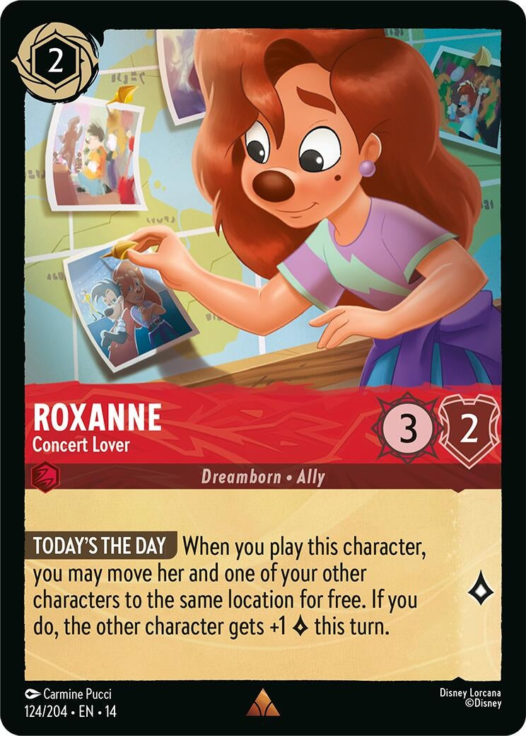 Image for Roxanne - Concert Lover (124/204) (Hyperia City) (14) - Disney Lorcana